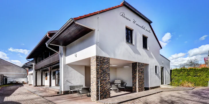Pobyt v historickém centru Třeboně: penzion s výhledem na zámek a komfortními apartmány