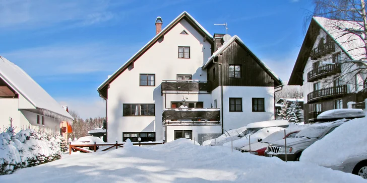 Dovolená v Krkonoších v rodinném penzionu: polopenze a slevy