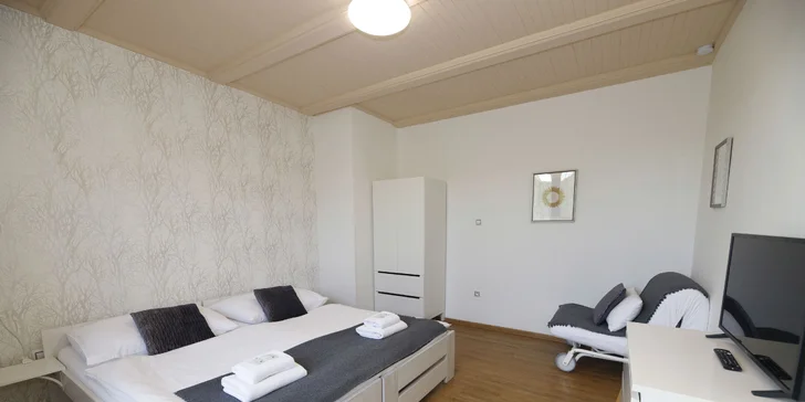 Pohoda v penzionu v Českém Krumlově: pěkný pokoj či apartmán