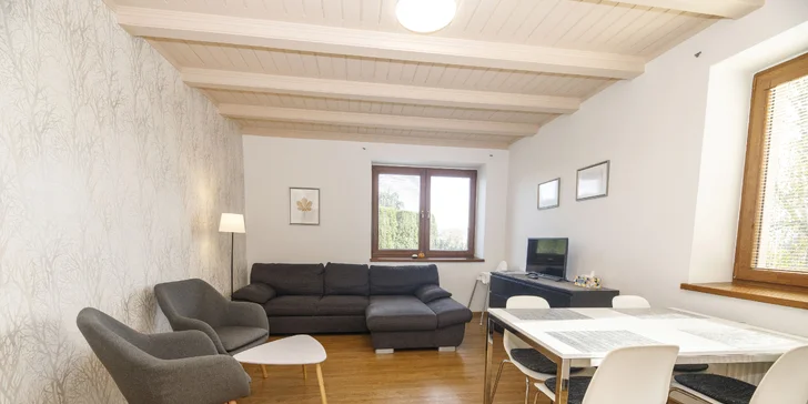 Pohoda v penzionu v Českém Krumlově: pěkný pokoj či apartmán