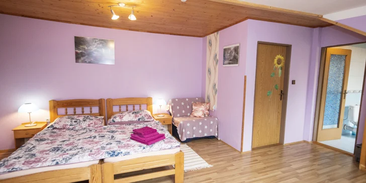 Pohodový pobyt v Českém Krumlově se snídaněmi a láhví sektu