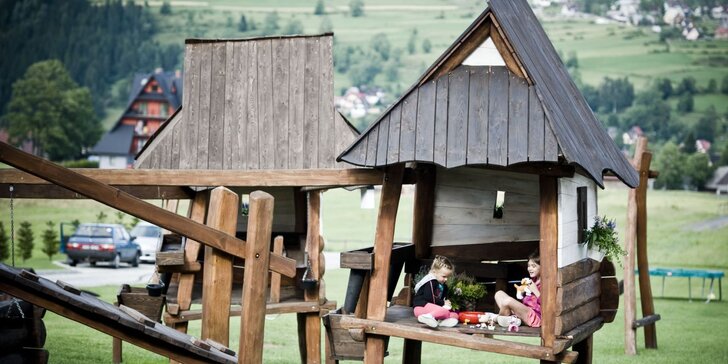 Pod Tatrami v Polsku: neomezený wellness, snídaně či polopenze, hromada vyžití pro děti