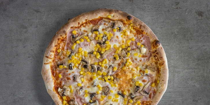 Pochutnejte si na pizze dle výběru: Havaj, šunková, sýrová i tuňáková pizza pro 1 nebo 2 osoby