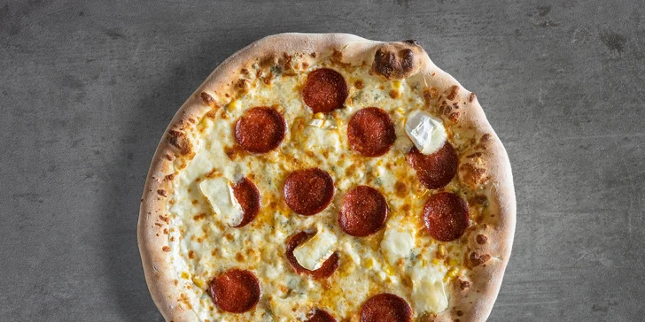 Pochutnejte si na pizze dle výběru: Havaj, šunková, sýrová i tuňáková pizza pro 1 nebo 2 osoby