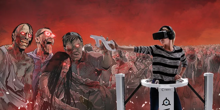 Virtuální realita pro jednoho hráče: pohlcující útok zombie