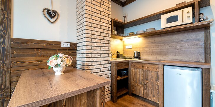 Nové apartmány u Gerlachovského štítu s kuchyňkou až pro 5 osob