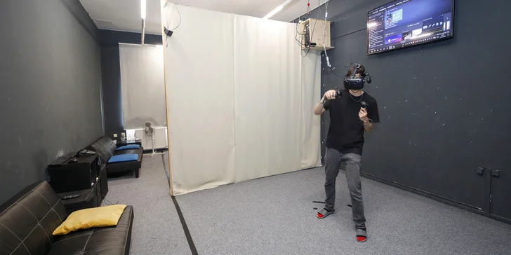 Virtuální realita na špičkovém herním zařízení HTC Vive: 55 minut až pro 4 hráče, mnoho různých her