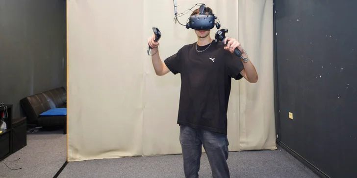 Virtuální realita na špičkovém herním zařízení HTC Vive: 55 minut až pro 4 hráče, mnoho různých her