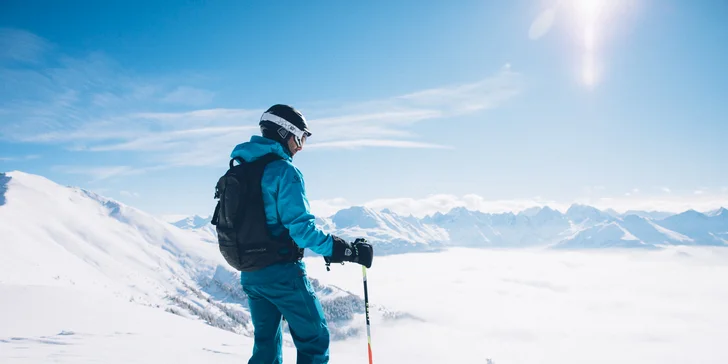 Zimní dovolená na ledovci Venet: horský hotel s polopenzí a skipasy pro všechny