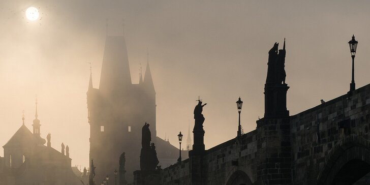 3hodinový skupinový kurz fotografování svítání v centru Prahy