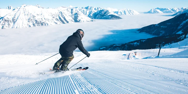 Zimní dovolená na ledovci Venet: horský hotel s polopenzí a skipasy pro všechny