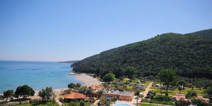 Chorvatský Rabac: dovolená v mobilním domku pro 5 osob, 50 m na pláž a bazény