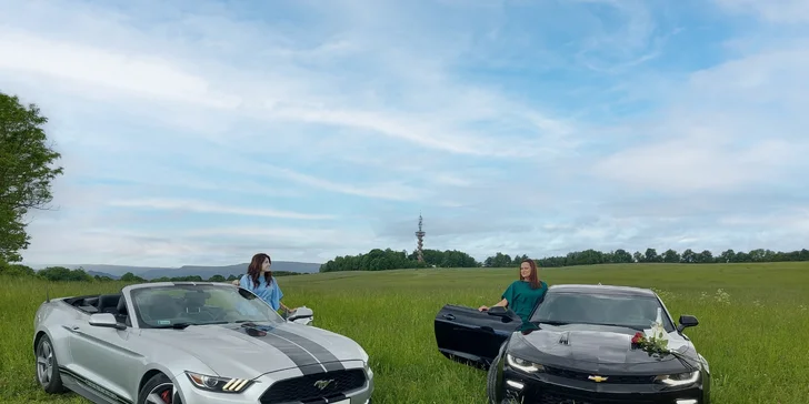 Celý den se super károu: Mustang Cabriolet nebo Chevrolet Camaro třeba i bez limitu najetých km