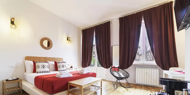 Za romantikou do města umění: hotel v srdci Florencie, každé ráno snídaně a procházky uličkami