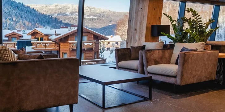 4* hotel přímo na svahu v polských Beskydech: snídaně či polopenze, neomezený wellness