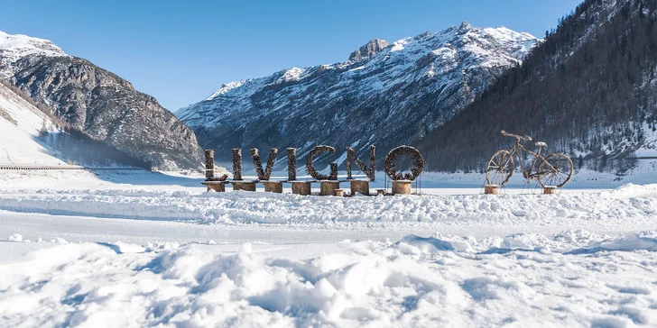 Předvánoční lyžovačka v italském Livignu: doprava busem, 4 noci v hotelu, snídaně a večeře, skipas
