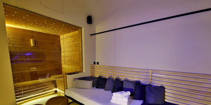 Luxusní privátní odpočinek: 3 hod. nebo až celá noc ve wellness pokoji