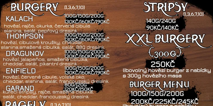 Burger menu pro jednoho nebo dva gurmány: nápoj, hranolky a omáčka