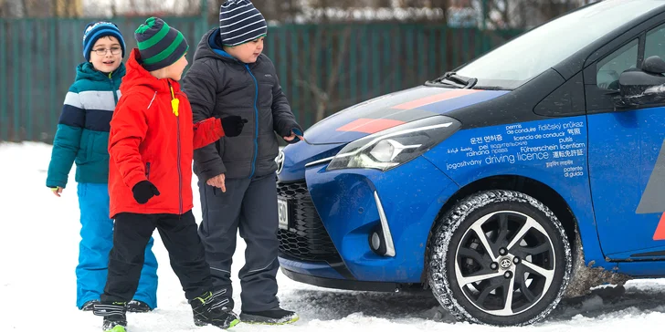 Autoškola pro děti a teenagery od 5 do 18 let: 15–40 minut jízdy na cvičné ploše