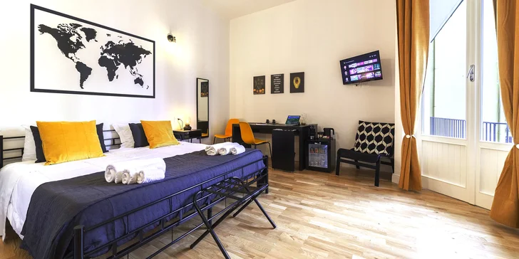Za romantikou do města umění: hotel v srdci Florencie, každé ráno snídaně a procházky uličkami