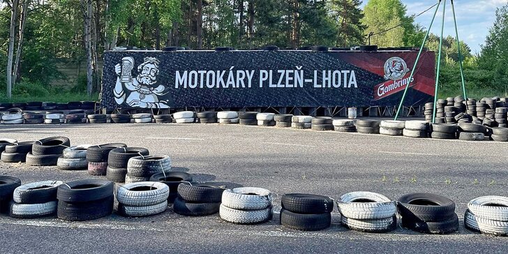 Rozjeďte to na nejdelší motokárové trati v ČR: 3× 10minutová jízda pro 1 osobu