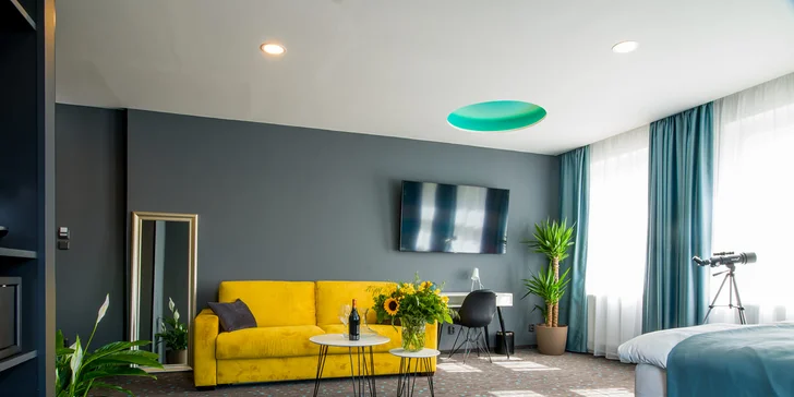 Centrum Prahy: pobyt v moderním hotelu se snídaní nebo lahví vína