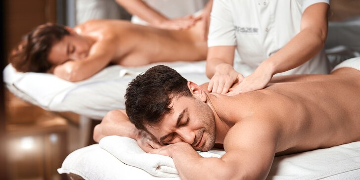 Relaxace na 60 nebo 120 min.: thajská, olejová, čtyřruční i romantická párová masáž