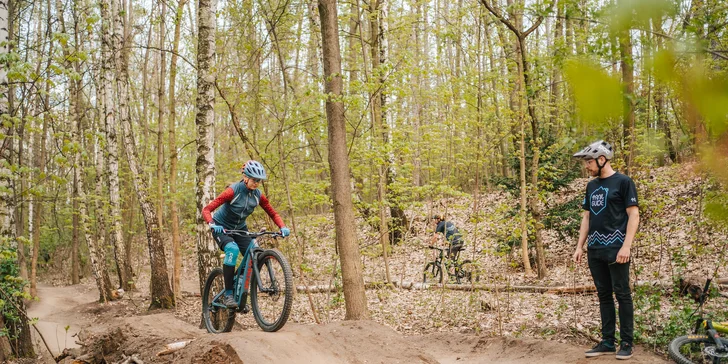 Individuální bikerský kurz v úrovni podle vašeho přání nebo skupinový kurz pro mírně pokročilé