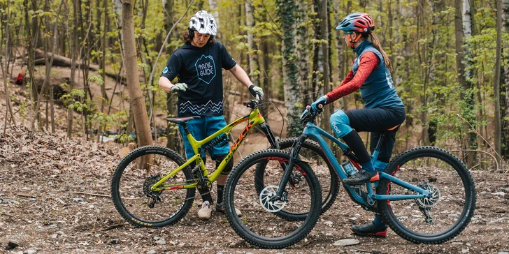 Individuální bikerský kurz v úrovni podle vašeho přání nebo skupinový kurz pro mírně pokročilé