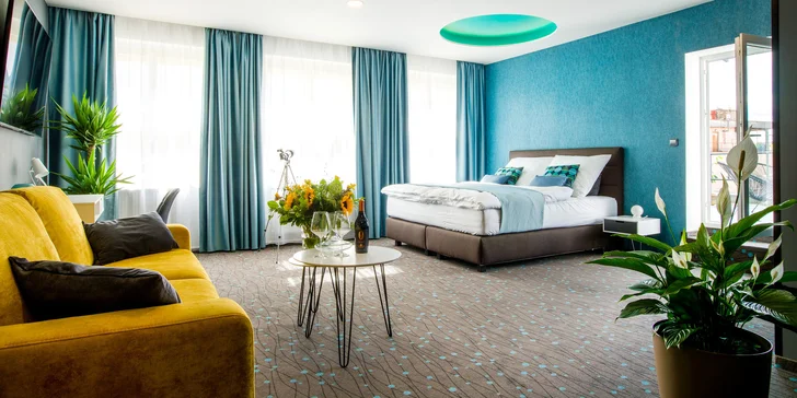 Centrum Prahy: pobyt v moderním hotelu se snídaní nebo lahví vína