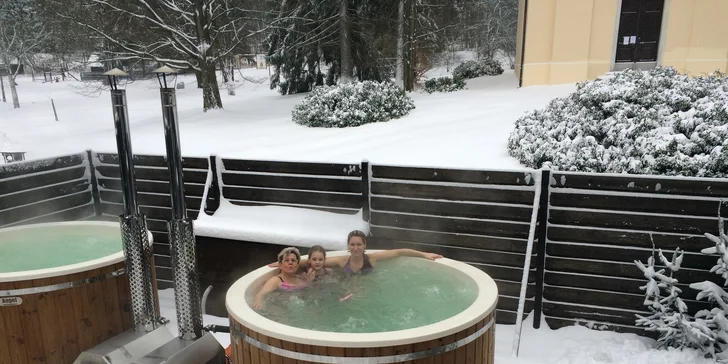 Krásná příroda a klid Karlovy Studánky: polopenze i vstup do Thermal Parku