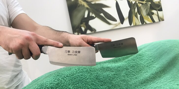 Čínská ozdravná masáž Dao Liao – masáž noži pro ty, kdo se nebojí