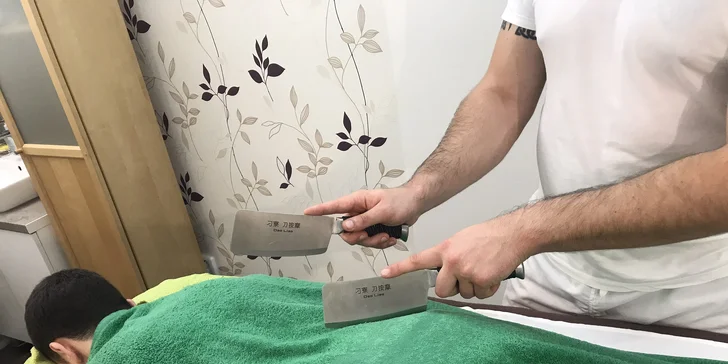 Čínská ozdravná masáž Dao Liao – masáž noži pro ty, kdo se nebojí