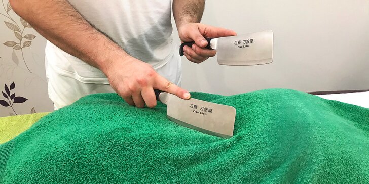Čínská ozdravná masáž Dao Liao – masáž noži pro ty, kdo se nebojí