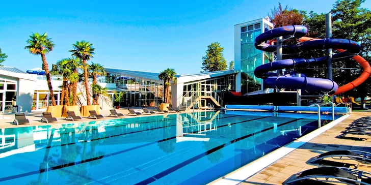Pobyt ve 4* hotelu ve Zlatých Lázních: aquapark, procedury i polopenze