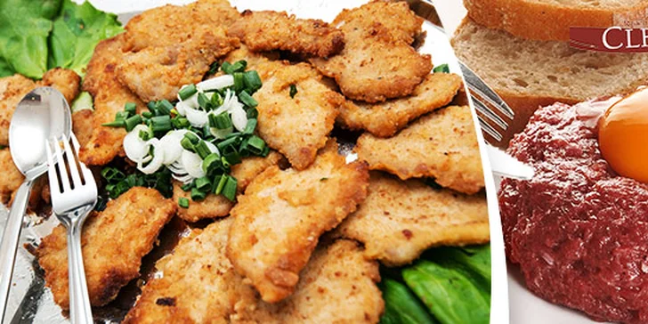 Hromada řízečků nebo maxi tatarák z mladého býčka