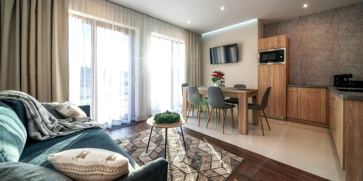 Perfektní ubytování se snídaní v blízkosti termálních lázní Gorący Potok a Szaflary