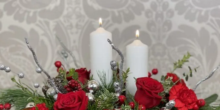 Vánoční workshopy: výroba adventních věnců či dekorace na vánoční stůl