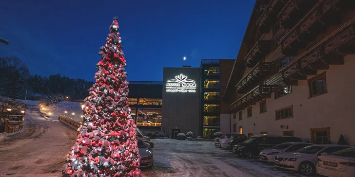 4* hotel přímo na svahu v polských Beskydech: snídaně či polopenze, neomezený wellness