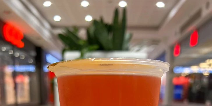 2x velký nápoj bubble tea v nákupním centru Olomouc City