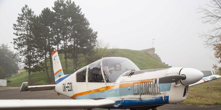 Pilotem letounu Zlín 43 na zkoušku: 30 nebo 40 min. letu pro 1 až 3 osoby