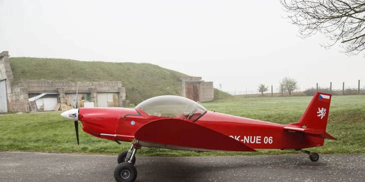 Moderní letoun Zenair CH 601: lety s výhledy na krajinu, zámky i hrady