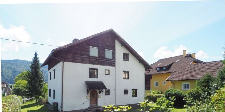 Pohoda v rakouských Korutanech: vybavený apartmán až pro 5 osob