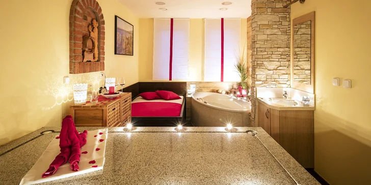 Romantický odpočinek: 90min. wellness balíček i s peelingem pro pár
