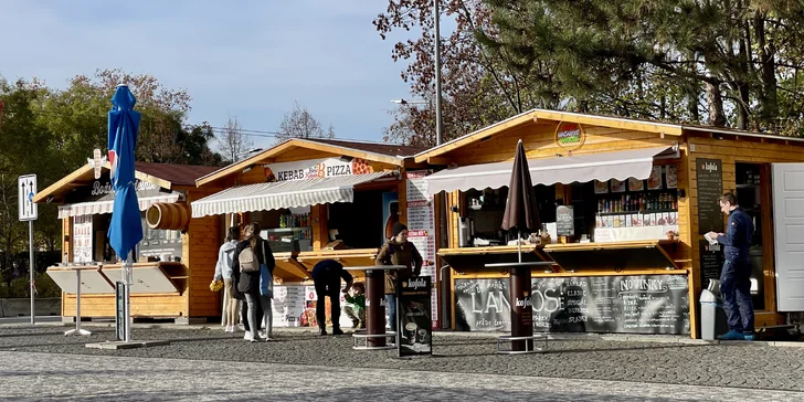 Kebab v tortille a nápoj na odnos s sebou pro 1 nebo 2 osoby