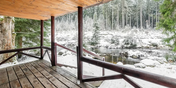 Pobyt v penzionu uprostřed Jizerek: snídaně či polopenze a sauna, termíny i přes zimu
