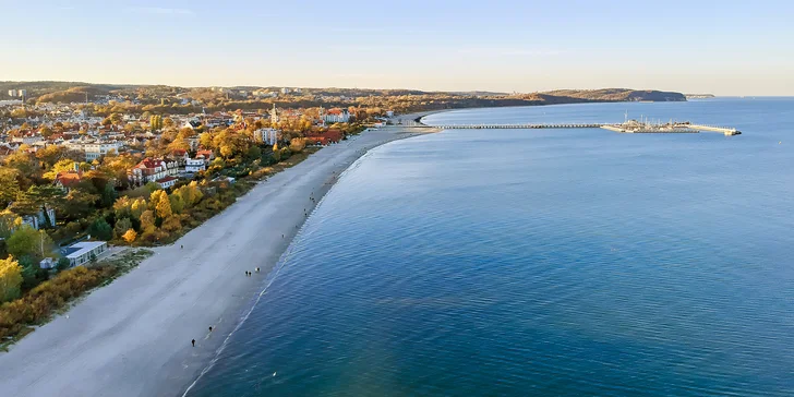 Aqua House u pláže v Sopotech: snídaně, sleva do Aquaparku Sopot a super zázemí pro rodiny