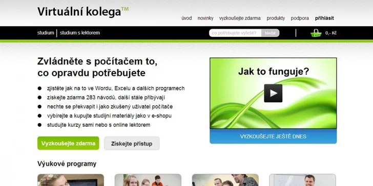 Online počítačový kurz: Word, Excel a tisk
