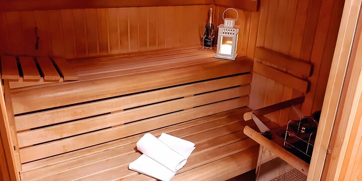 Žhavá romantika: vyhřívejte se ve dvou v privátní finské sauně 60 i 120 minut