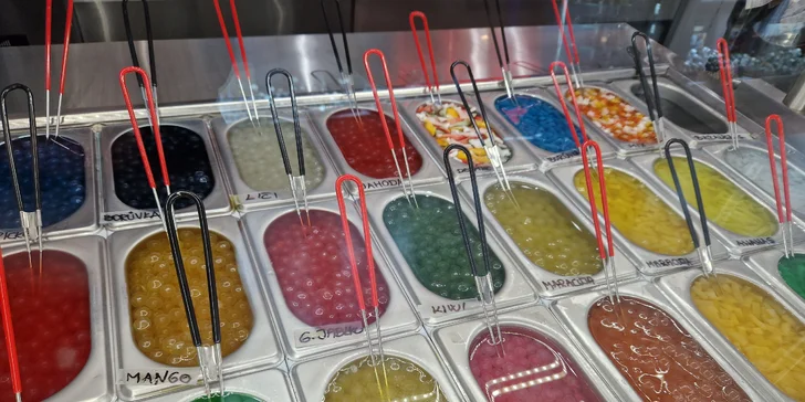 2x velký nápoj bubble tea v nákupním centru Olomouc City
